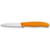 Victorinox Nůž kuchyňský oranžový 8cm vlnka 6.7636.L119
