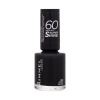 Rimmel London 60 Seconds Super Shine lak na nechty 8 ml 900 rita´s black