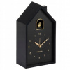 Stolové hodiny Karlsson čierne 11,5 cm