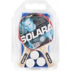 Ping pong set for Stiga Solara 2rak + 3 balls + net 187901 (75072) Black N/A