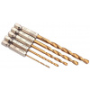 Sada vrtákov do kovu 1,5 - 4,8 mm, upínacia stopka 6-hran, XL-TOOLS