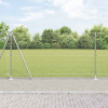 zahrada-XL Plot s stĺpmi Strieborná 1.2 x 10 m Oceľ 3352288