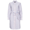 Tommy Hilfiger Krátke šaty ORG CO GBL STP KNEE SHIRT DRESS Biela