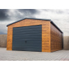 KvalitneVoliere Plechová garáž 4 x 6 m