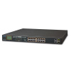 PLANET 16-Port 10/100TX 802.3at PoE + 2-Port Gigabit TP/SFP (FGSW-1822VHP)