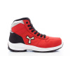 PAYPER GET FORCE MID LD S3-NBK 001506-0414 / Stredne vysoká kožená dámska obuv S3 - red 38