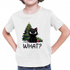 What? - detské tričko s potlačou - Tričkový | 12 | 14 | Biela