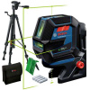 Bosch Professional GCL 2-50 G & Tripod krížový a bodový laser vr. statívu, vr. tašky Dosah (max.): 15 m; 0.601066M01