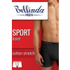 Bellinda BMEN dlhšia nohavička Sport Bellinda boxerky bavlna -BU858445 M čierna