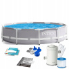 ZÁHRADNÝ BAZÉN S RÁMOM 305x76cm INTEX + ČERPADLO 9v1