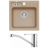Set Alveus (dřez Niagara 20 Beige 55 + baterie Ruta Chrom) SETA468