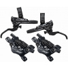 brzda kotoučová SHIMANO XT M8120 čtyřpístková před. a zad. komplet bez kot.,bez adapt.(p+z J-kit)