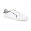 Barefoot tenisky Shapen - Feelin Chic White Glitter Leather bílé