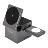 Indukčná nabíjačka Choetech T632-F 3v1 15W (čierna)