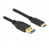 Delock USB 2.0 adaptér [1x USB 3.1 zástrčka C - 1x USB 3.1 zástrčka A​ ] 84006 3 m