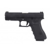 WE Airsoftová pištoľ GP1799B - GBB, strieborný kovový záver, čierny rám