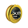 Spletaná Šnúra Mistrall Shiro Silk Braided Line X8 Fluo 150m 0,10mm/7,1kg