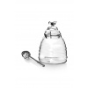 Nádoba na med s naberačkou Affek Design Basic Kitchen 500 ml HTID5577 priesvitná ONE SIZE
