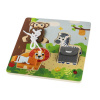 Zopa Drevené montessori puzzle Wood