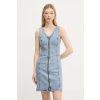 Rifľové šaty Karl Lagerfeld Jeans mini, priliehavé, A3W13016 modrá XS