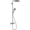Hansgrohe 27633340 RAINDANCE Select S Showerpipe 240 1jet P s termostatom, kartačovaný čierny chróm