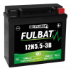 FULBAT batérie 12V, 12N5.5-3B gél, 12V, 5.5Ah, 70A, bezúdržbová gél technológie 135x60x130 FULBAT (aktivovaná ve výrobe)