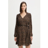 Šaty Guess WANDA W5BK51.WGLA2 hnedá XL