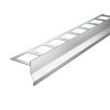 BP9/1 balkónová lišta ACARA, nerez V2A s odkvapničkou, 11 mm, 65 mm, 2,5 m