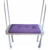 Sedák na hojdačku čalúnený PURPLE VELVET detská domáca záhradná doska 50cm (Sedák na hojdačku čalúnený PURPLE VELVET detská domáca záhradná doska 50cm)