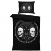 Obliečky Baphomet skull (Rozmer: 1x140/200 + 1x90/70)