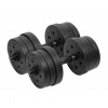 Nastavitelné nakládací činky REBEL ACTIVE RBA-2328-10 2x10kg