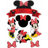 CUKROVÁ TLAČ jedlý obrázok na tortu Cukrová hmota MYŠKA MINNIE MINI MOUSE #6