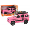 Lean Toys Ružový Jeep – svetelné a zvukové efekty