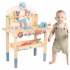 DIELŇA DOMÁCEHO MAJSTRA DREVENÝ STÔL PRE DETI STOLÍK SKRUTKOVAČE SKRUTKY
