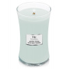 WoodWick Vonná svíčka váza Sagewood & Seagrass 609 g