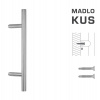 MPkovania FT - MADLO kód K10 Ø 30 mm ST ks Rozteč madla: 300 mm, Rozmer profilu madla: Ø 30 mm, Dĺžka: 500 mm