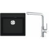 Set Franke G297MČ (drez MRG 610-52 RTL Matná čierna + batéria FC 6985.501 SMART GLENDA Celonerez) 114.0759.117