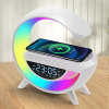 LED LAMPA BEZDRÔTOVÁ NABÍJAČKA REPRODUKTOR BLUETOOTH HODINKY RÁDIO