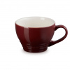 Le Creuset Hrnček na cappuccino 400 ml, GARNET, kamenina
