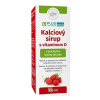 PLUS LEKÁREŇ Kalciový sirup s vitamínom D s príchuťou lesnej jahody 1x150 ml VULM s.r.o.