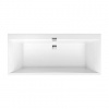 Villeroy & Boch Squaro Edge 12 - Vaňa, 1800x800x450 mm, Quaryl, biela UBQ180SQE2DV-01