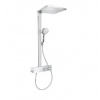 Hansgrohe Raindance E - Sprchový set, s termostatom, 30x30 cm, matná biela 27361700