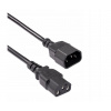 Predlžovač napájacieho kábla Akyga AK-PC-07A IEC C13-C14 230V/50Hz 3 m