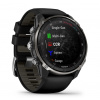 Garmin Potápačské hodinky Descent Mk3i - 51 mm, Silver and black PVD titanium with black/pebble grey silicone band