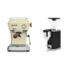 Ascaso Dream PID, Sweet Cream + Rocket Espresso GIANNINO, black/chrome