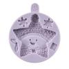 Cakesupplies Silikonová forma Karen Davies - Hviezda snehuliak