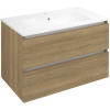 Sapho EZARA umývadlová skrinka 79,8x52x46cm, dub cuneo EZ801-2525