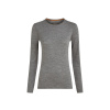 Dámské termotričko Icebreaker Merino 200 Oasis LS Crewe Gritstone Heather XL