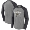Fanatics Pánské tričko Vegas Golden Knights NHL 2023 Stanley Cup Champions Shootout Long Sleeve Tri-Blend Raglan Veľkosť: L