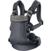 Baby Bjorn BabyBjorn Harmony Mesh 3D ergonomické nosidlo pre novorodencov a dojčatá | Anthracite